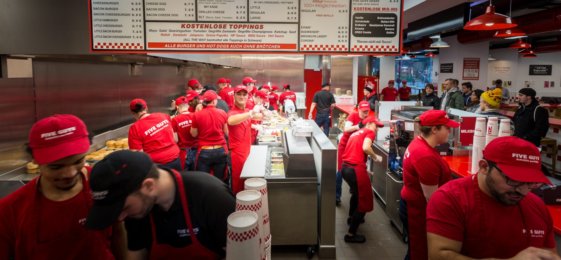 Five Guys in Essen Burgerhimmel im Ruhrpott