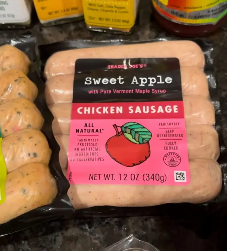 TJ Chicken Apple Sausage