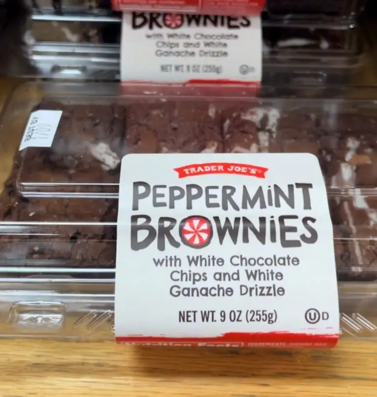 TJ Peppermint Brownies